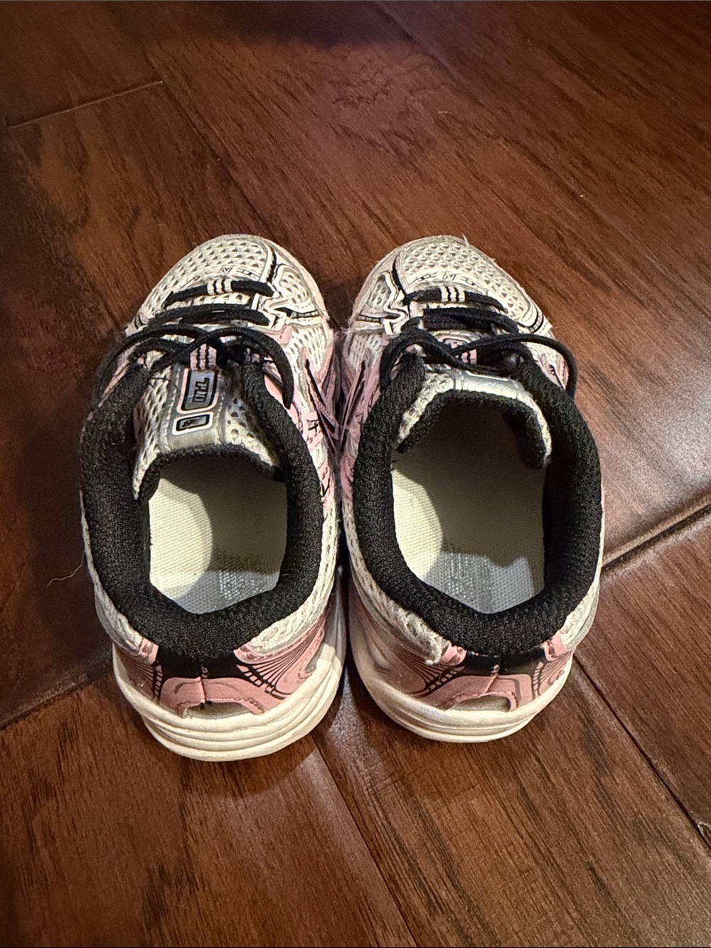New Balance Kids Pink, White and Black Sneakers - Picture 4 of 6